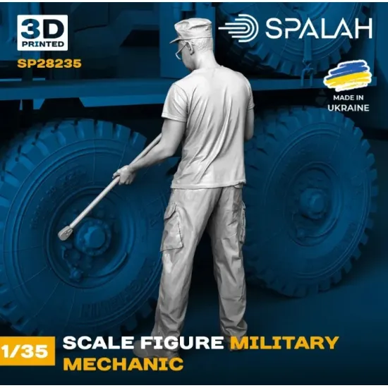 Spalah 28235 1/35 Figure Model Kit Military Mechanic