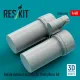Reskit Rsu48-0596 1/48 Rafale Exhaust Nozzles For Hobbyboss Kit 3d Printed