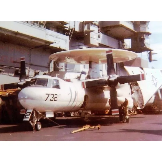 Cat4-r48116 1/48 E-2a/B Hawkeye 4-blades Props Early For Italeri/Kinetic