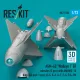 Reskit Rs72-0533 1/72 Agm-62 Walleye Ii Er Missiles 2 Pcs With An/Awg-16 Data Link Pod 1 Pcs