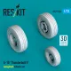 Reskit Rs72-0541 1/72 A-10 Thunderbolt Ii Weighted Wheels Set
