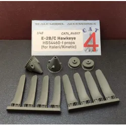 Cat4-r48117 1/48 E-2b/C Hawkeye Hs54460-1 Props Late For Italeri/Kinetic