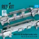 Reskit Rs72-0556 1/72 Mbd3-u6-68 Multiple Bombs Racks 2 Pcs Su-17, Su-24, Su-27, Su-30 3d Printed