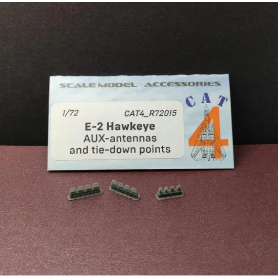 Cat4-r72015 1/72 E-2 Hawkeye Aux-antennas And Tie-down Points