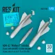 Reskit Rs72-0562 1/72 Agm-62 Walleye I Missiles 2 Pcs With An/Awg-16 Data Link Pod 1 Pcs