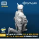 Spalah 28535 1/35 Figure Soldier With 105 Mm Projectile