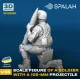 Spalah 28535 1/35 Figure Soldier With 105 Mm Projectile