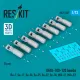 Reskit Rs72-0567 1/72 Ofab-100-120 Bombs 8 Pcs Resin Kit