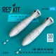 Reskit Rs72-0569 1/72 Fab-500 M-62 Bombs 2 Pcs Resin Kit