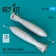 Reskit Rs72-0569 1/72 Fab-500 M-62 Bombs 2 Pcs Resin Kit