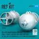 Reskit Rs72-0571 1/72 Mk-xvii Depth Bombs 350 Lb 4 Pcs Resin Kit