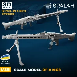 Spalah 29235 1/35 Set Of Scale Models Mg3 Machine Gun 2 Pcs Resin Model