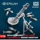 Spalah 10072 1/72 Scale Model Ukrainian Mortar Caliber 82-mm Kba-48m Resin Model