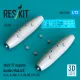 Reskit Rs72-0579 1/72 Mark 77 Napalm Bombs Mod.4/5 2pcs Resin Kit