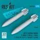 Reskit Rs72-0588 1/72 B43-0 Nuclear Bombs 2 Pcs Resin Kit