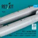Reskit Rs72-0589 1/72 B43-1 Nuclear Bombs 2 Pcs Resin Kit