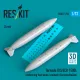 Reskit Rsu72-0272 1/72 Tornado F3/Gr1/Gr4 1500l Underwing Fuel Tanks Riveted Raf/Rsaf