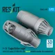 Reskit RSU72-0298 1/72 F‑15 Eagle/Strike Eagle A, B, C, D, E early, J F100-PW-220 closed exhaust nozzles for Academy kit