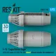 Reskit RSU72-0298 1/72 F‑15 Eagle/Strike Eagle A, B, C, D, E early, J F100-PW-220 closed exhaust nozzles for Academy kit