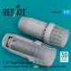 Reskit RSU72-0299 1/72 F‑15 Eagle/Strike Eagle A, B, C, D, E early, J F100-PW-220 open exhaust nozzles for Revell kit