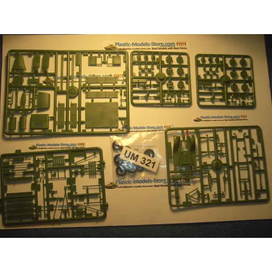 Airfield starter AS-2 (chassis GAZ-AAA) Truck WWII 1/72 UM 321 Airfield starter AS-2 (chassis GAZ-AAA) Truck WWII 1/72 UM 321