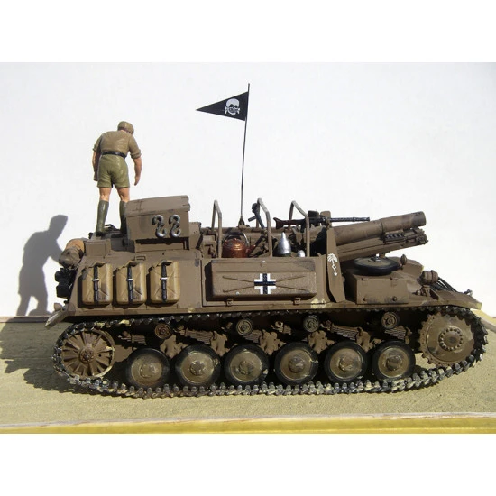 Sturmpanzer II German 150mm SPG 1/35 Ark Models 35012