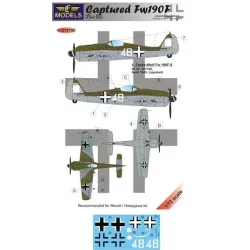 Lf Models C72100 1/72 Captured Fw 190f Part Iii.