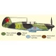 Yakovlev Yak-7B Russian fighter, ace P. Pokryshev 1/48 Ark Models 48011