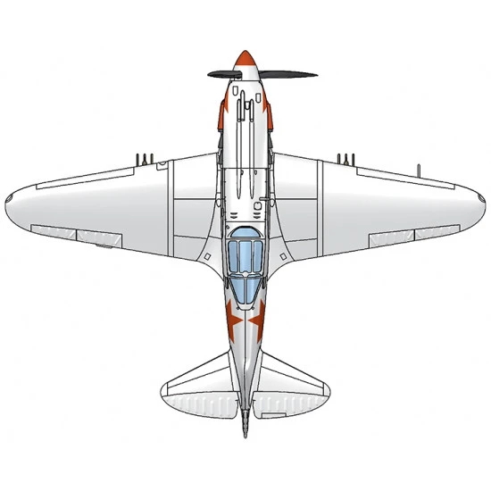 MiG-3 Russian fighter, Air defense of Moscow 1/48 Ark Models 48013