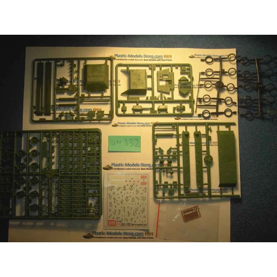 SU-122 Soviet Self-Propelled Gun Tank WWII 1/72 UM 332