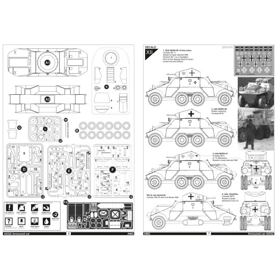 Heavy Armored Car ADGZ (late) 1/35 AMG 35502