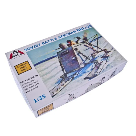 NKL-26 Aerosan (aerosledge, snowmobile) 1/35 AMG 35302
