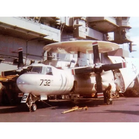 Cat4-r72011 1/72 E-2a/B Hawkeye 4-blade Props Early For Hasegawa