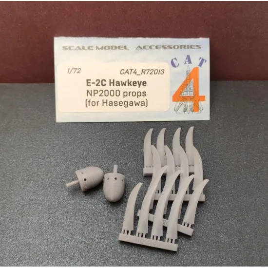Cat4-r72013 1/72 E-2c Hawkeye Np2000 Props For Hasegawa