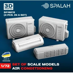 Spalah 19872 1/72 Scale Model Air Conditioning 2 Pcs Resin Model