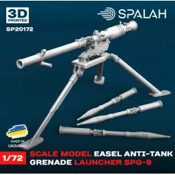 Spalah 20172 1/72 Scale Model Easel Anti-tank Grenade Launcher Spg-9 Resin Model