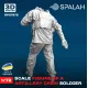 Spalah 27972 1/72 Scale Figure Artillery Crew Soldier Resin Model