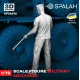 Spalah 28272 1/72 Figure Military Mechanic Resin Model