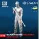 Spalah 28272 1/72 Figure Military Mechanic Resin Model