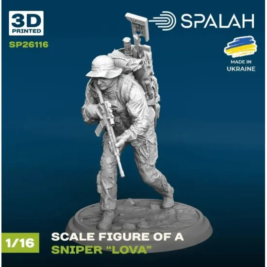 Spalah 26116 1/16 Figure Sniper Lova Resin Model