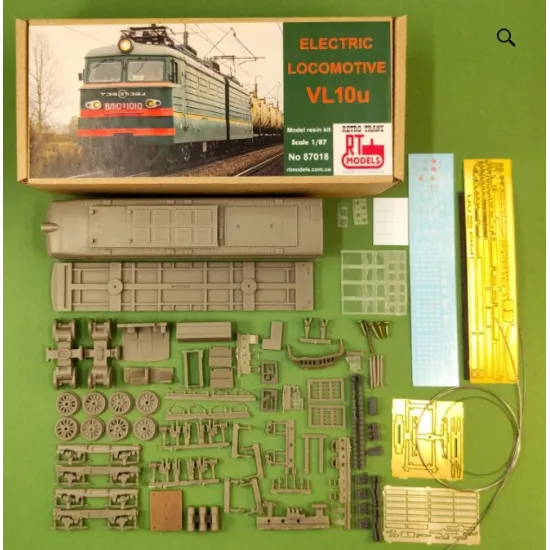 Rt Models 87018 1/87 Electric Locomotive Vl10u/Vl10n 2 Sections