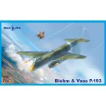Mikro Mir 72-033 1/72 Blohm Und Voss P 193 Bv-193 Attack Aircraft Luft-46 Plastic Model Kit