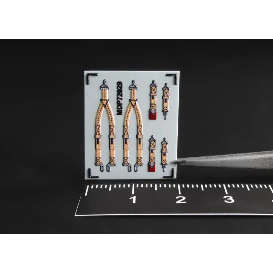 Metallic Details Mdp72029 1/72 P-47 P-51 Seat Belts Accessories Kit