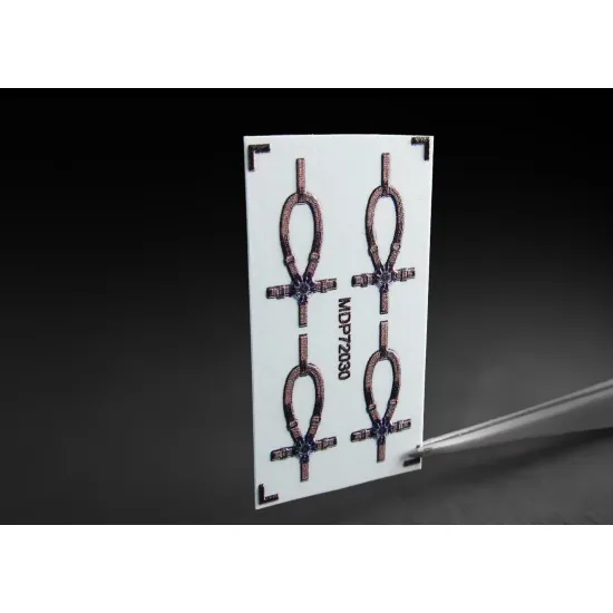 Metallic Details Mdp72030 1/72 Uh-60 Seat Belts For Pilot Seats Accessories Kit