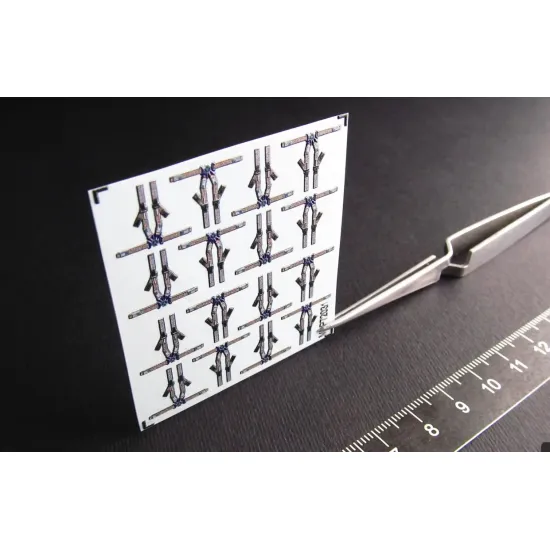 Metallic Details Mdp72031 1/72 Uh-60 Seat Belts For Cabin Seats Accessories Kit