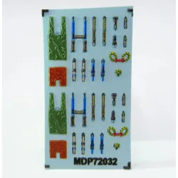 Metallic Details Mdp72032 1/72 Martin-baker Mk 4 Seat Belts Accessories Kit