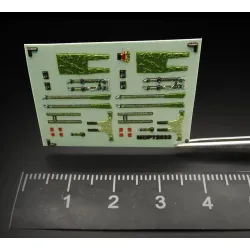 Metallic Details Mdp72033 1/72 Martin-baker Mk 9 Seat Belts Accessories Kit