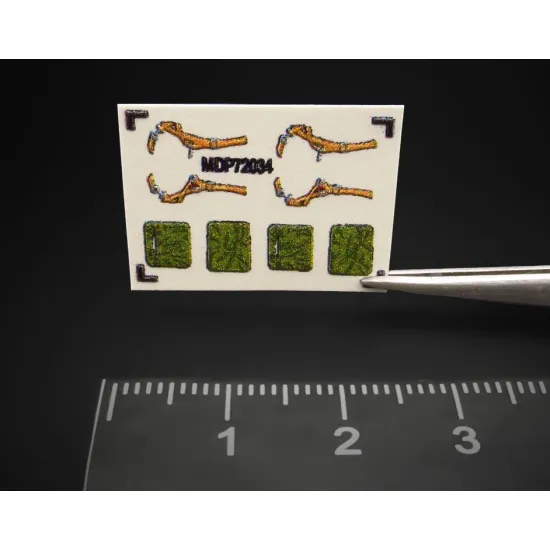 Metallic Details Mdp72034 1/72 Ussr Wwii Aircrew Parachutes Accessories Kit