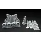 Metallic Details Mdr72128 1/72 Il-18 20 22 38 Landing Gears With Wheels Amodel Accessories Kit