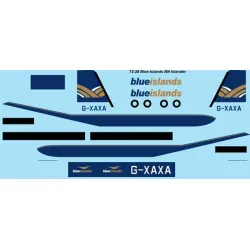 26decals 72-28 1/72 Blue Islands Islander Decal For Aircraft